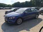 2017 Volkswagen Passat Se Синий vin: 1VWBT7A39HC010244