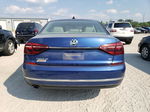 2017 Volkswagen Passat Se Синий vin: 1VWBT7A39HC010244