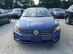 2017 Volkswagen Passat Se Blue vin: 1VWBT7A39HC010244