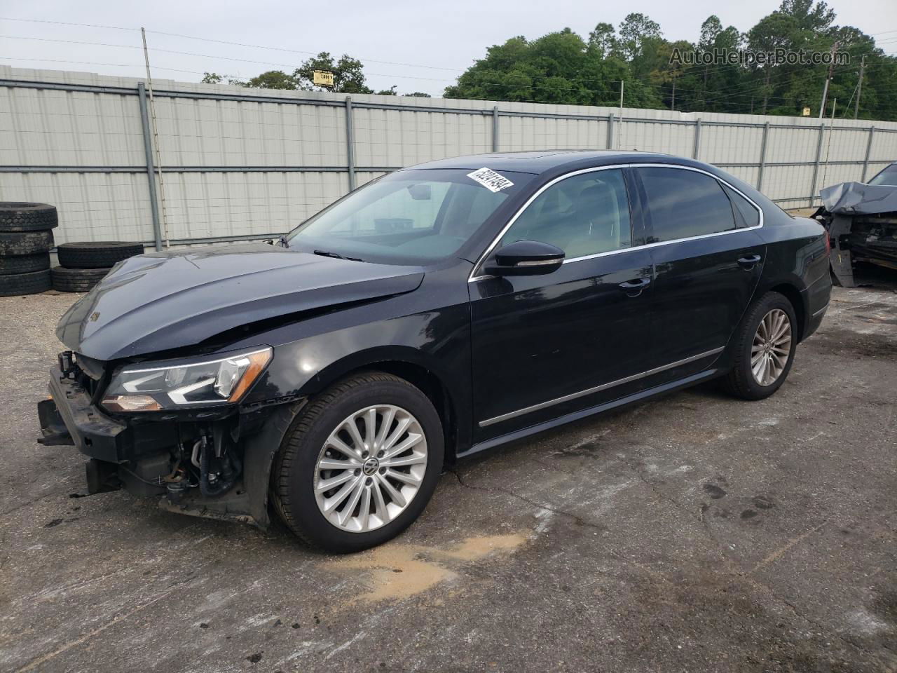 2017 Volkswagen Passat Se Black vin: 1VWBT7A39HC039890