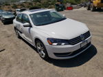 2014 Volkswagen Passat Se White vin: 1VWBT7A3XEC072053