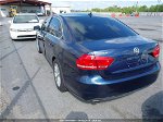 2014 Volkswagen Passat 1.8t Se Dark Blue vin: 1VWBT7A3XEC073347