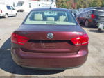 2014 Volkswagen Passat 1.8t Se Maroon vin: 1VWBT7A3XEC092318