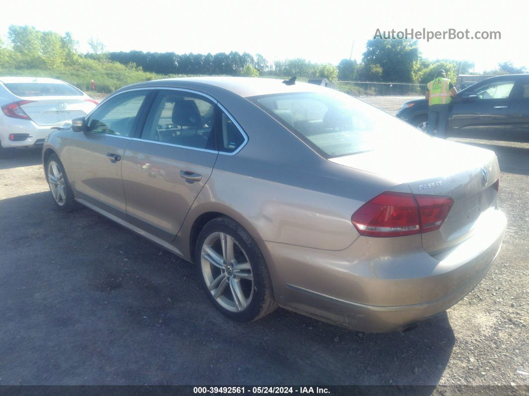 2015 Volkswagen Passat 1.8t Se Tan vin: 1VWBT7A3XFC027535