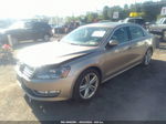 2015 Volkswagen Passat 1.8t Se Желто-коричневый vin: 1VWBT7A3XFC027535