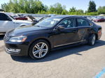 2015 Volkswagen Passat Se Черный vin: 1VWBT7A3XFC070661