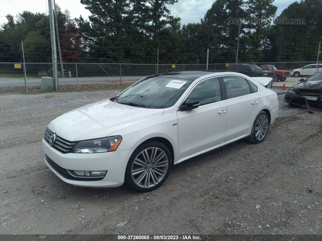 2015 Volkswagen Passat 1.8t Sport White vin: 1VWBT7A3XFC104632