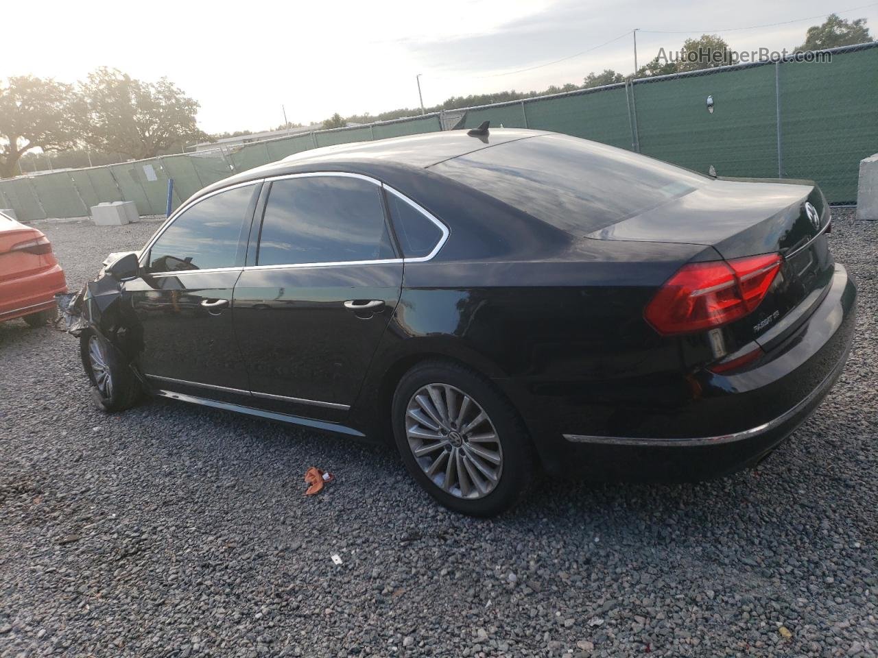 2016 Volkswagen Passat Se Black vin: 1VWBT7A3XGC007660