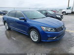 2016 Volkswagen Passat 1.8t Se Синий vin: 1VWBT7A3XGC021896