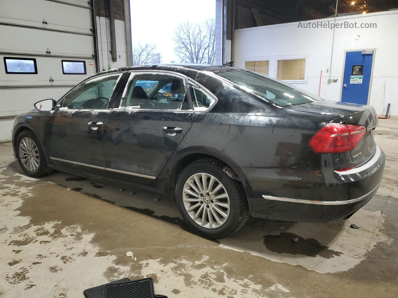 2016 Volkswagen Passat Se Синий vin: 1VWBT7A3XGC062884