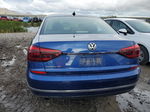 2017 Volkswagen Passat Se Синий vin: 1VWBT7A3XHC049988