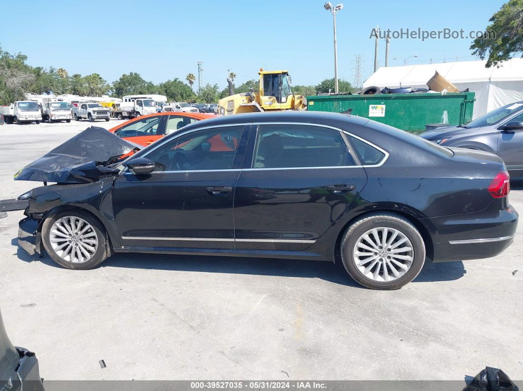 2017 Volkswagen Passat 1.8t Se Black vin: 1VWBT7A3XHC068850