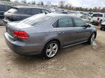 2015 Volkswagen Passat Se Gray vin: 1VWBV7A30FC034259