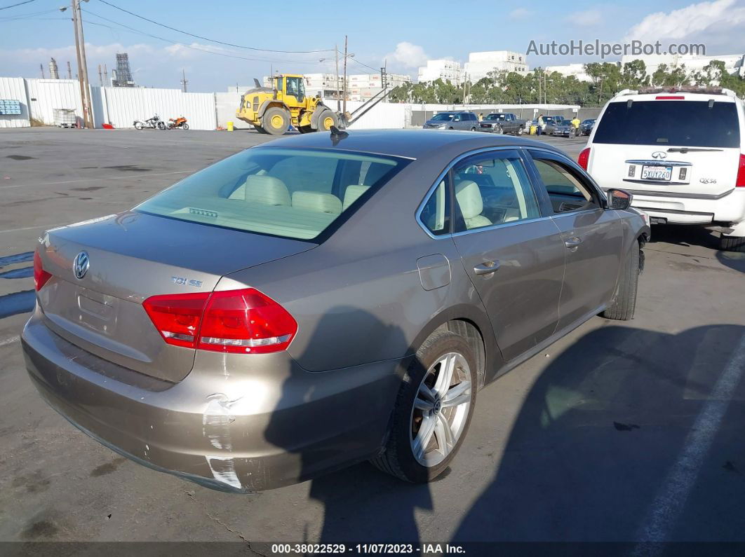 2015 Volkswagen Passat 2.0l Tdi Se Tan vin: 1VWBV7A32FC020119