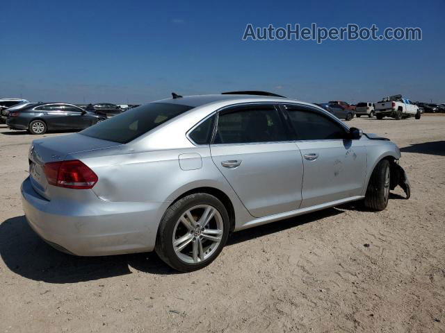 2015 Volkswagen Passat Se Silver vin: 1VWBV7A32FC054142