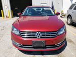 2015 Volkswagen Passat Se Red vin: 1VWBV7A34FC057558