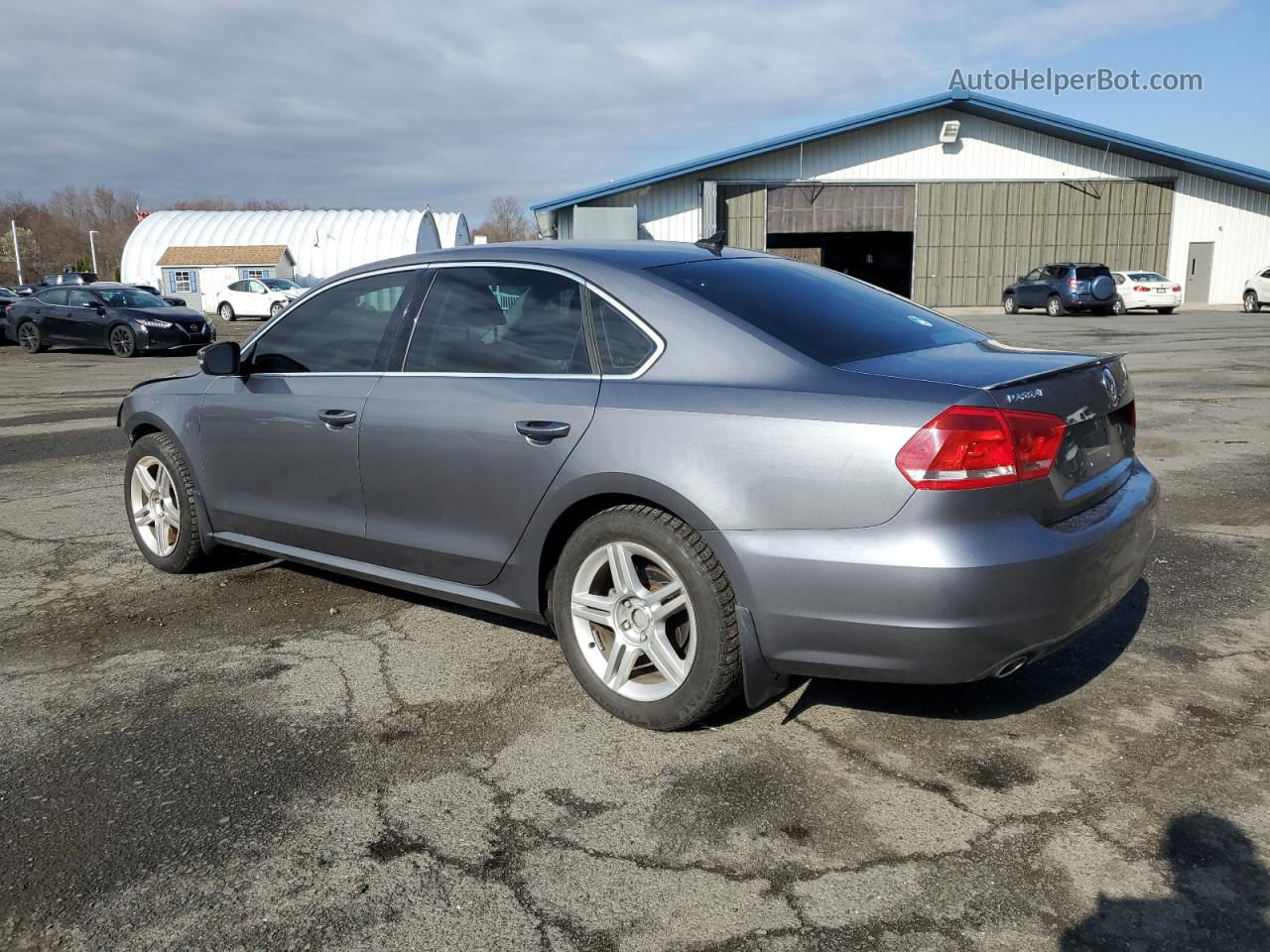 2015 Volkswagen Passat Se Gray vin: 1VWBV7A34FC084985