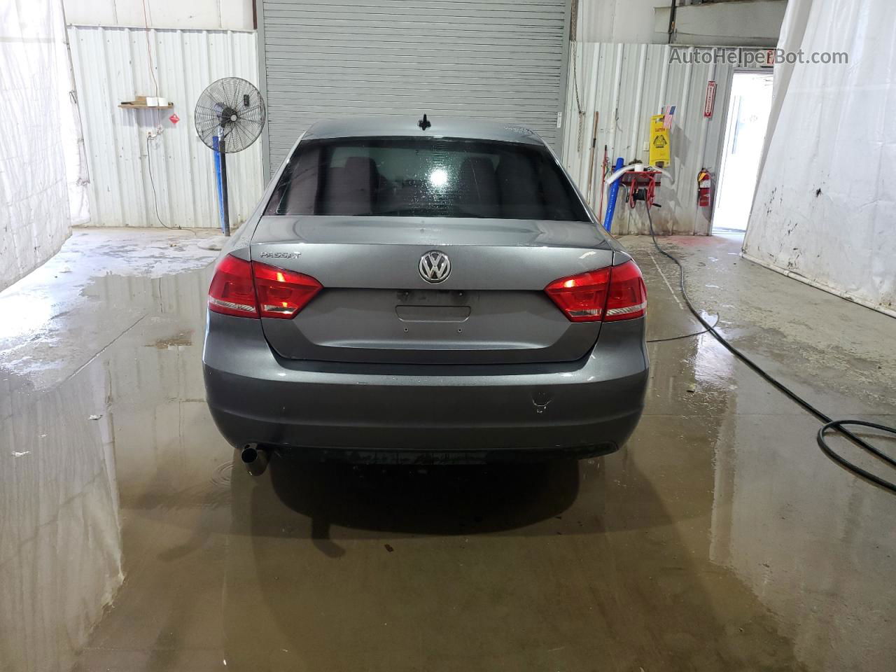 2015 Volkswagen Passat Se Серый vin: 1VWBV7A35FC031373