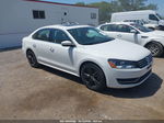 2015 Volkswagen Passat 2.0l Tdi Se White vin: 1VWBV7A37FC082924