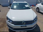 2015 Volkswagen Passat 2.0l Tdi Se White vin: 1VWBV7A37FC082924