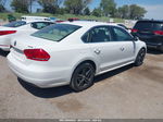 2015 Volkswagen Passat 2.0l Tdi Se White vin: 1VWBV7A37FC082924