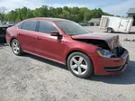 2015 Volkswagen Passat Se Maroon vin: 1VWBV7A38FC040262