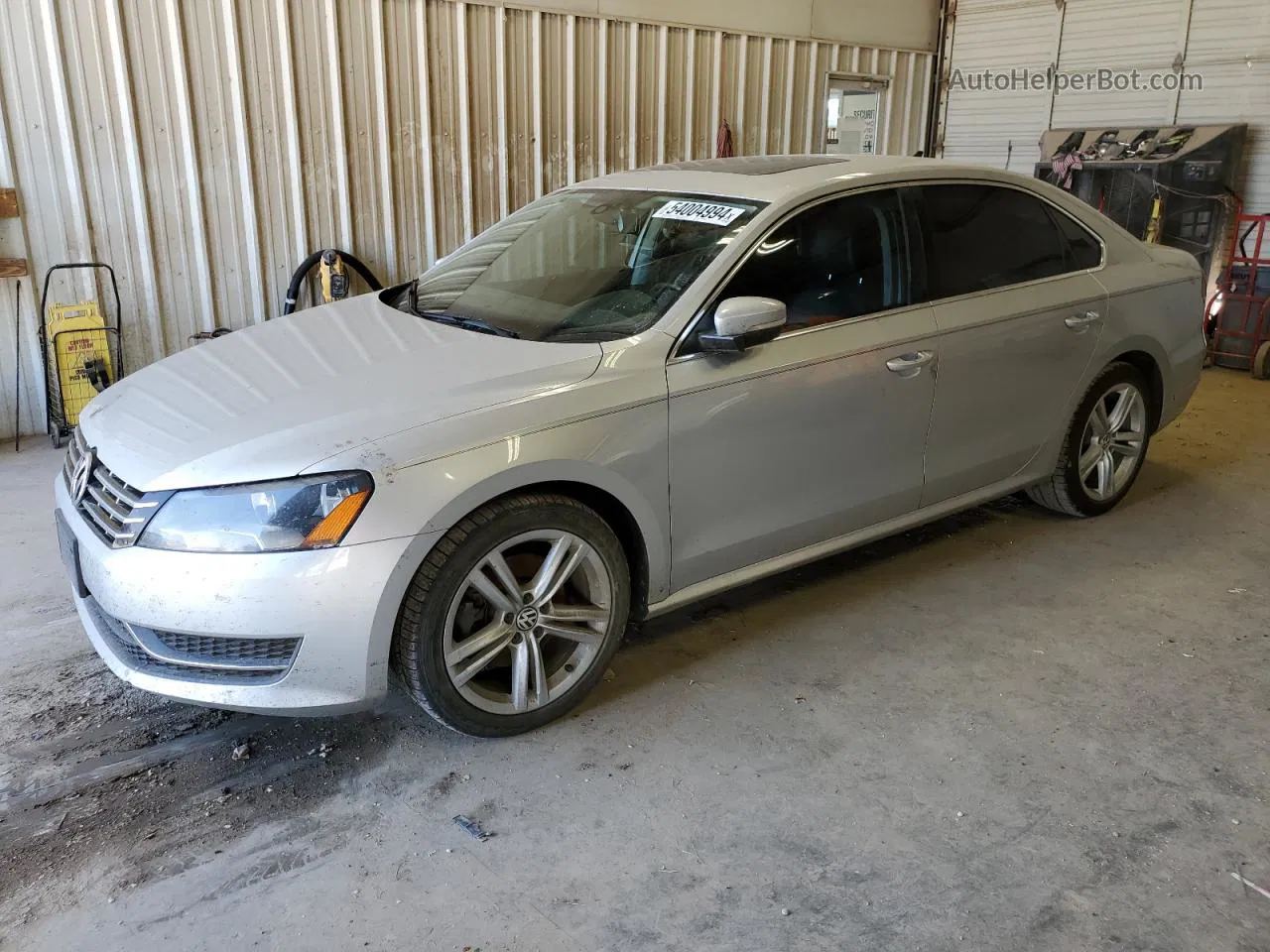 2015 Volkswagen Passat Se Silver vin: 1VWBV7A38FC095973