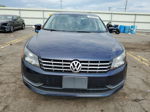 2015 Volkswagen Passat Se Blue vin: 1VWBV7A3XFC065826