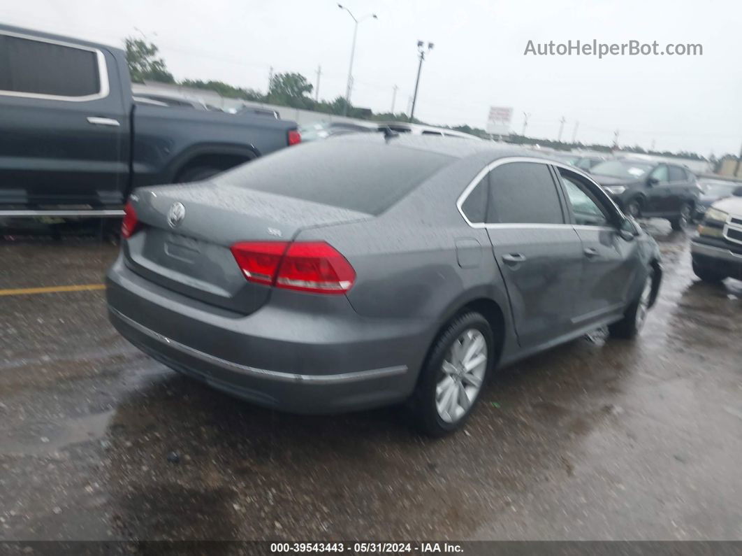 2013 Volkswagen Passat 2.5l Sel Premium Gray vin: 1VWCH7A30DC009225