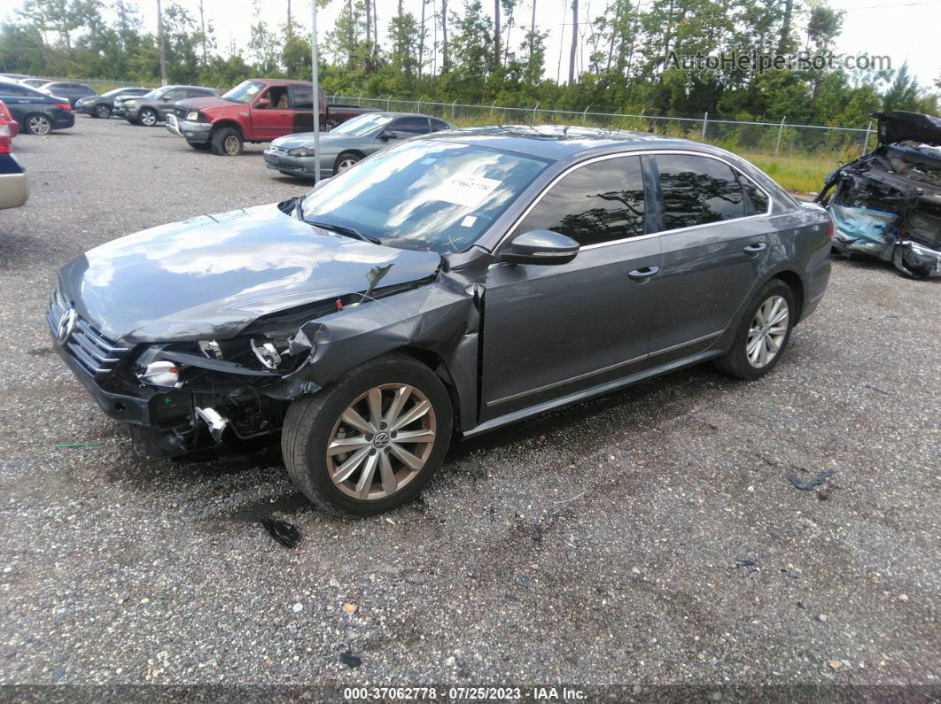 2012 Volkswagen Passat Sel Gray vin: 1VWCH7A33CC026177