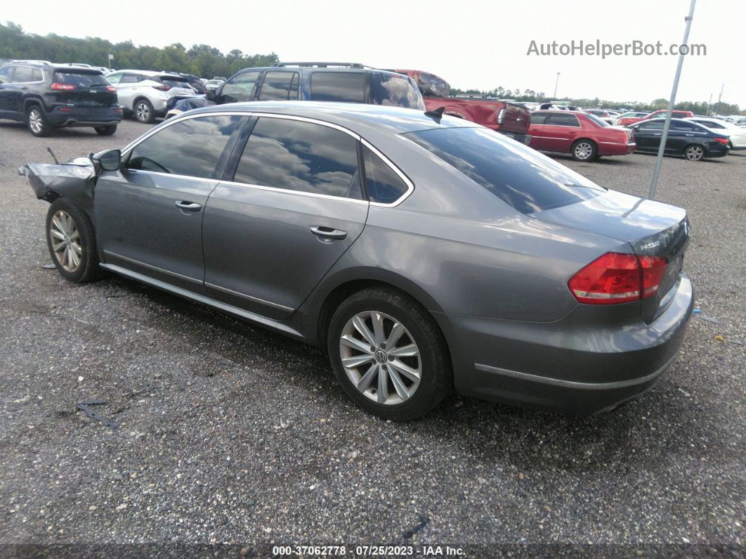 2012 Volkswagen Passat Sel Gray vin: 1VWCH7A33CC026177