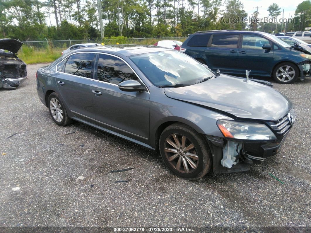 2012 Volkswagen Passat Sel Серый vin: 1VWCH7A33CC026177