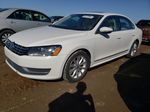 2012 Volkswagen Passat Sel White vin: 1VWCH7A33CC034375