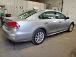 2012 Volkswagen Passat Sel Silver vin: 1VWCH7A33CC109172