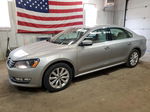 2012 Volkswagen Passat Sel Silver vin: 1VWCH7A33CC109172