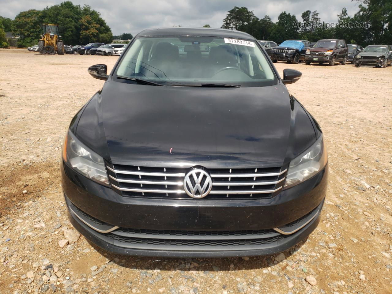 2012 Volkswagen Passat Sel Black vin: 1VWCH7A34CC033221