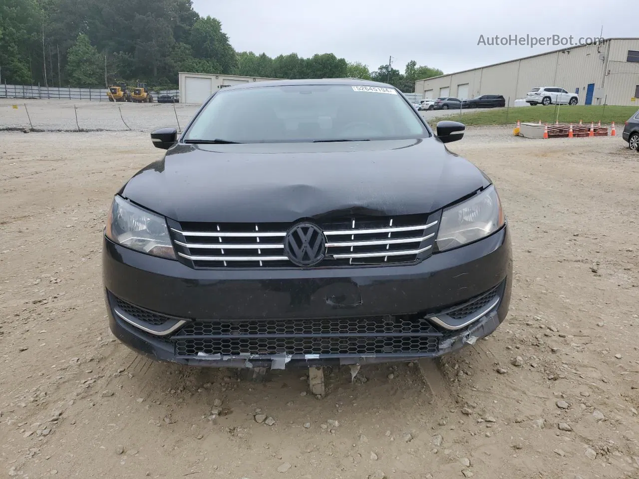 2012 Volkswagen Passat Sel Black vin: 1VWCH7A34CC075999