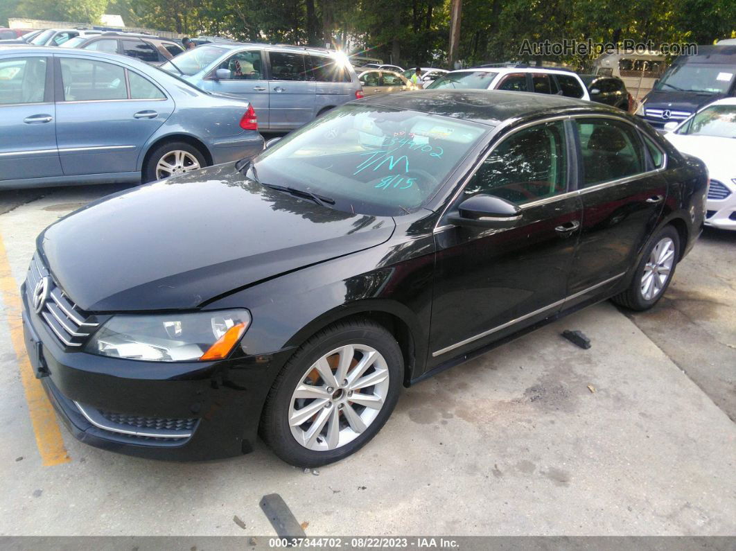 2012 Volkswagen Passat Sel Black vin: 1VWCH7A35CC036290