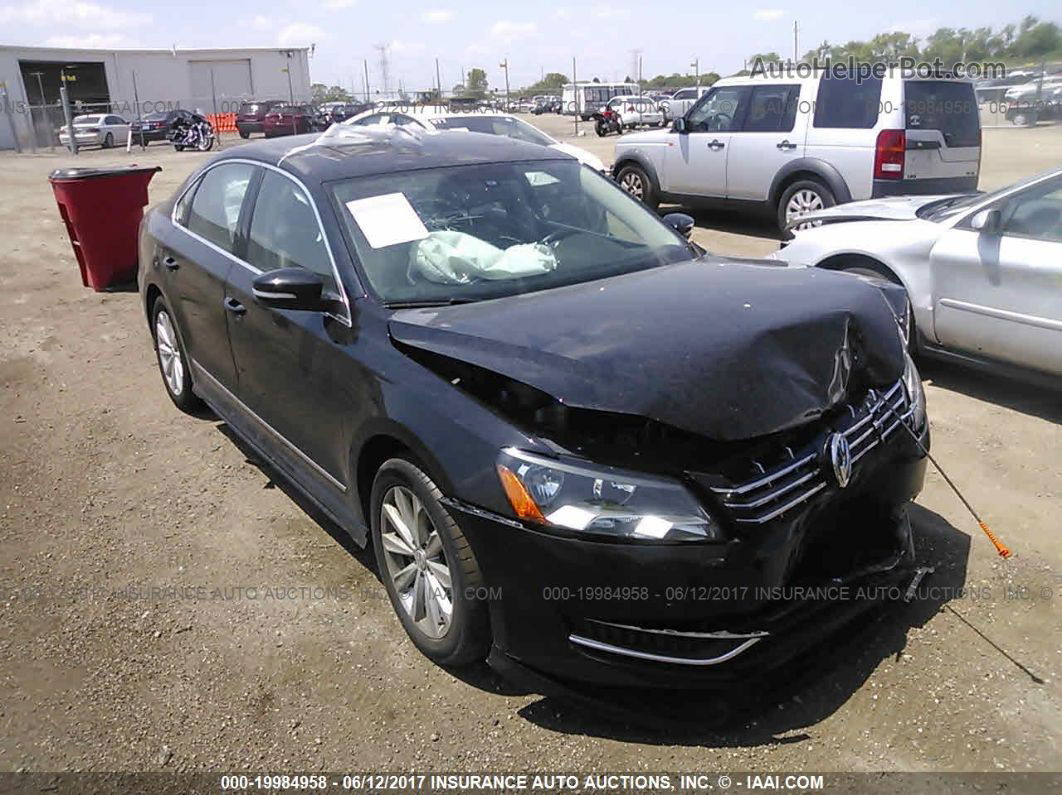 Цена и история 2013 Volkswagen Passat 2.5l Sel 2.5l L5 Dohc 2ov vin:  1VWCH7A36DC087721 | AutoHelperBot