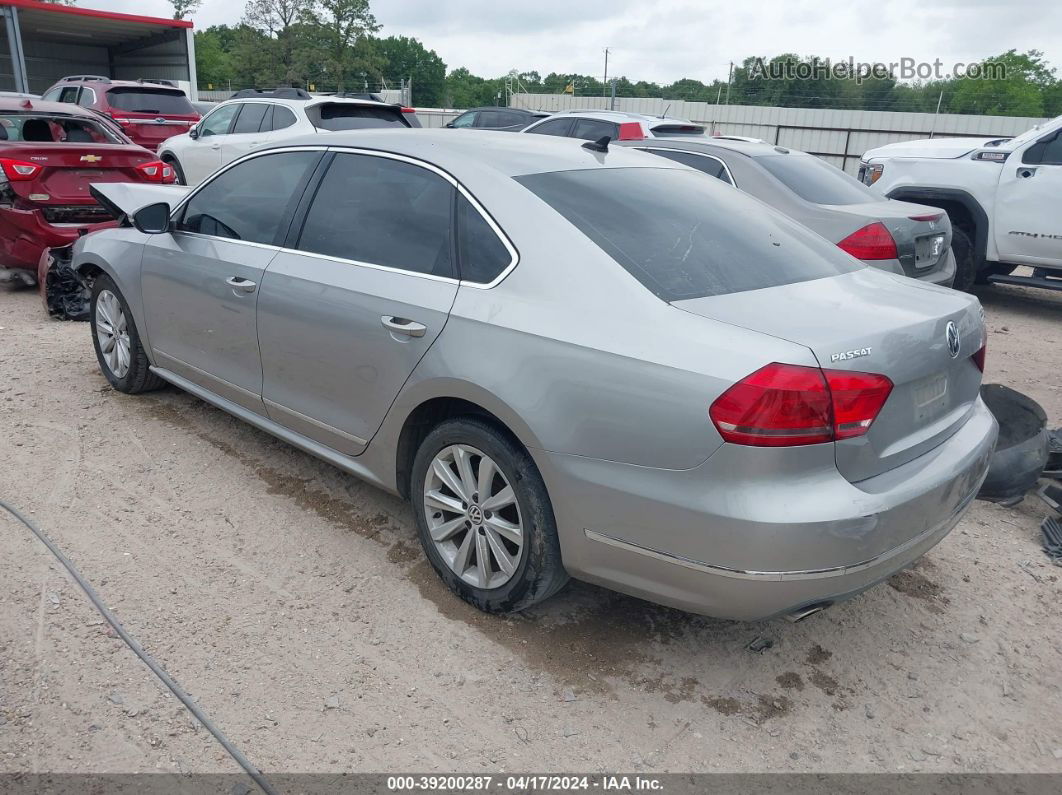 2012 Volkswagen Passat 2.5l Sel Серебряный vin: 1VWCH7A38CC057862