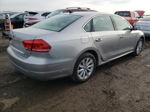 2013 Volkswagen Passat Sel Silver vin: 1VWCH7A38DC093617