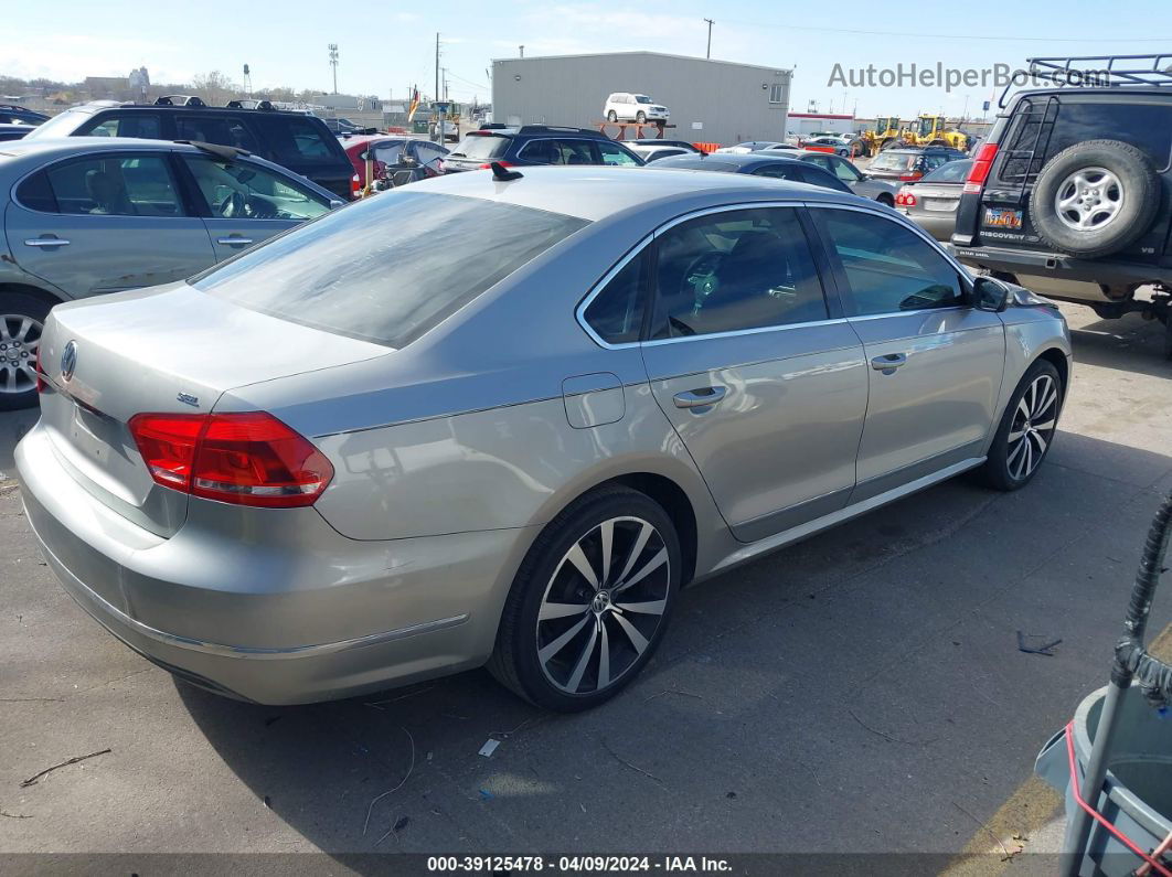 2013 Volkswagen Passat 2.5l Sel Gray vin: 1VWCH7A39DC006467