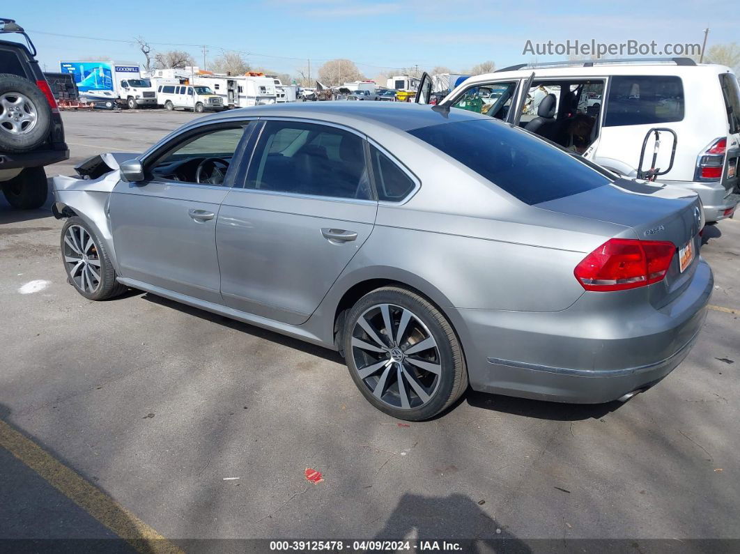 2013 Volkswagen Passat 2.5l Sel Серый vin: 1VWCH7A39DC006467