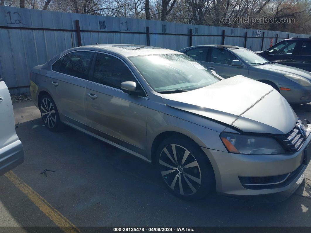 2013 Volkswagen Passat 2.5l Sel Gray vin: 1VWCH7A39DC006467