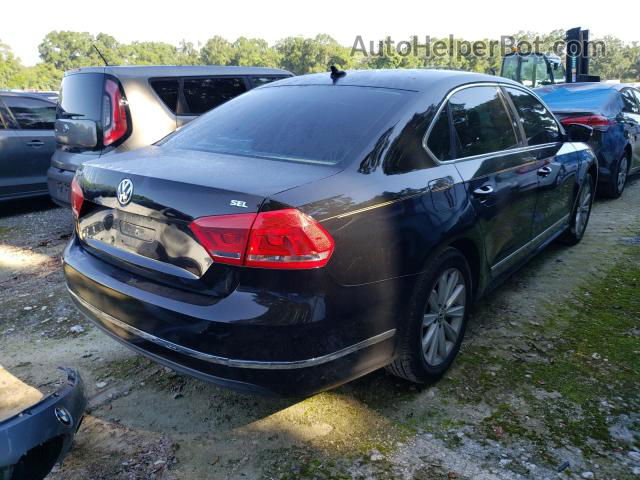 2013 Volkswagen Passat Sel Black vin: 1VWCH7A3XDC046332