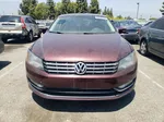 2012 Volkswagen Passat Sel Burgundy vin: 1VWCM7A30CC105141