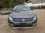 2013 Volkswagen Passat Sel Gray vin: 1VWCM7A30DC052118