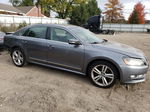 2013 Volkswagen Passat Sel Gray vin: 1VWCM7A30DC052118