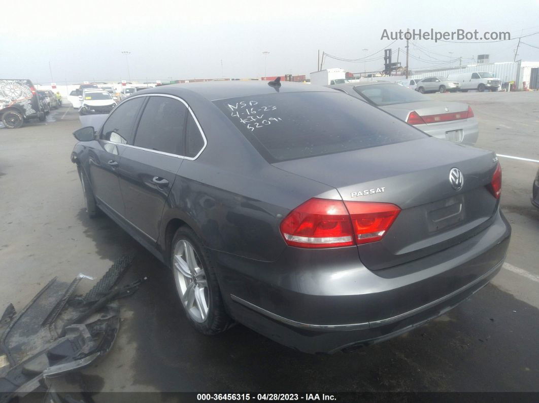 2012 Volkswagen Passat Sel Premium Серый vin: 1VWCM7A32CC103519