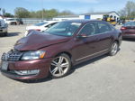 2013 Volkswagen Passat Sel Purple vin: 1VWCM7A32DC062763